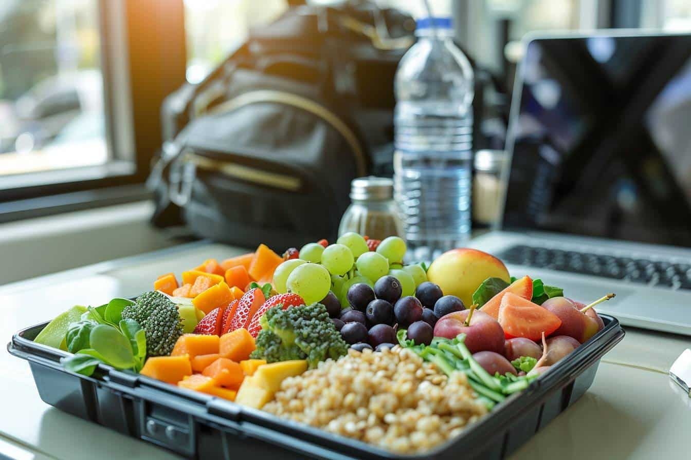 Les Astuces pour Manger Sainement au Bureau ou en Déplacement