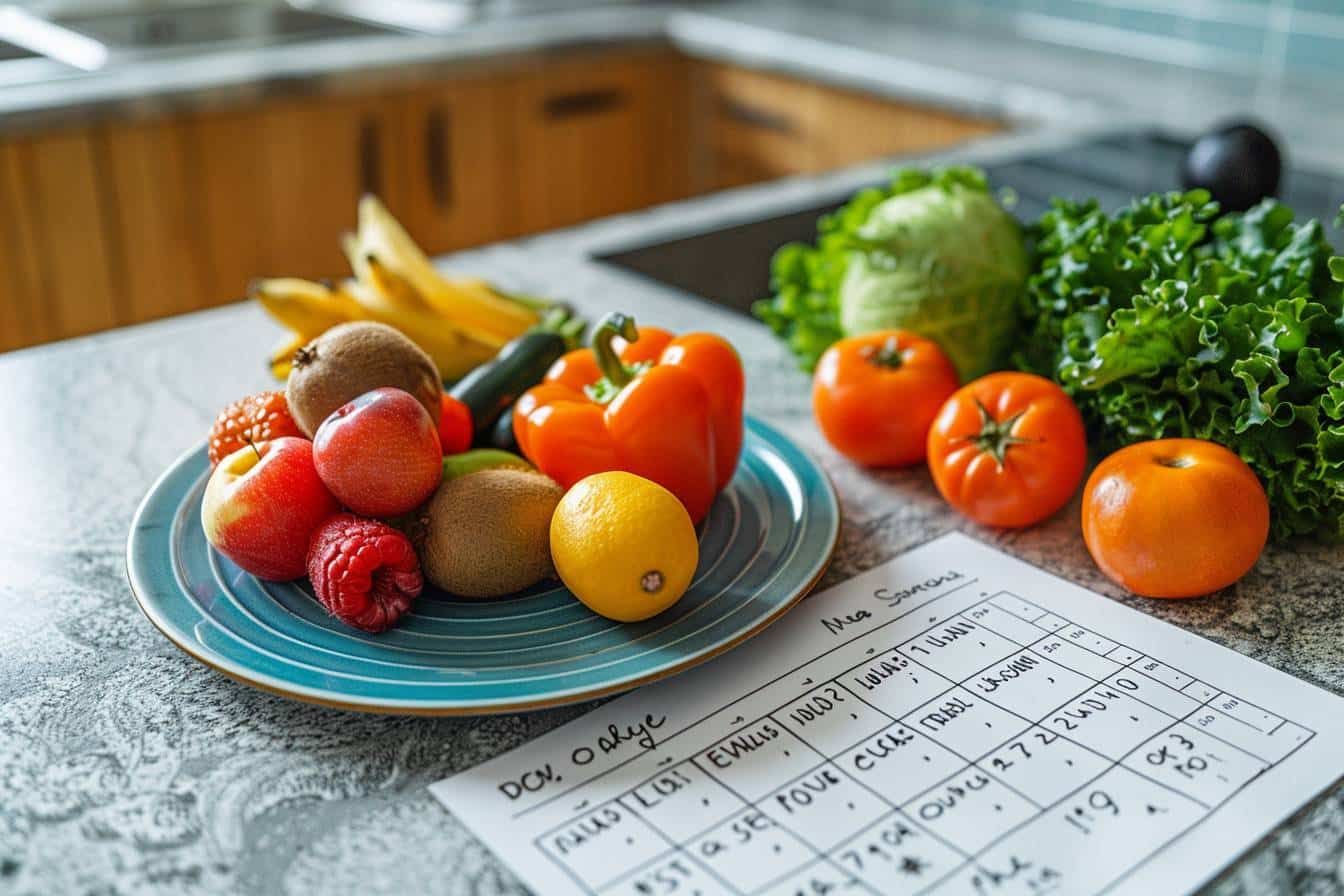 Comment Établir un Plan de Repas Hebdomadaire Sain et Équilibré