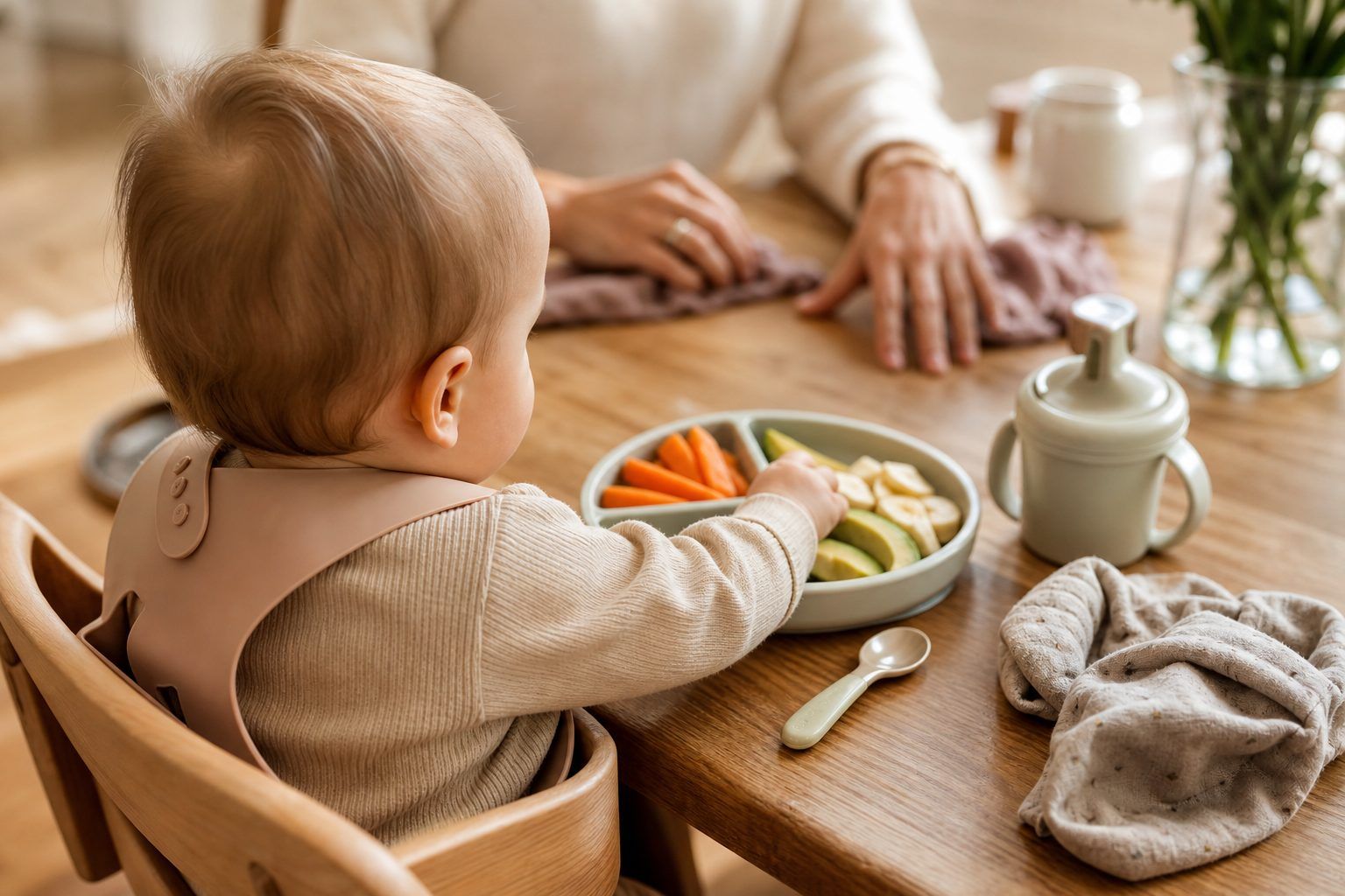 De 9 à 12 mois : des repas plus structurés et une autonomie progressive