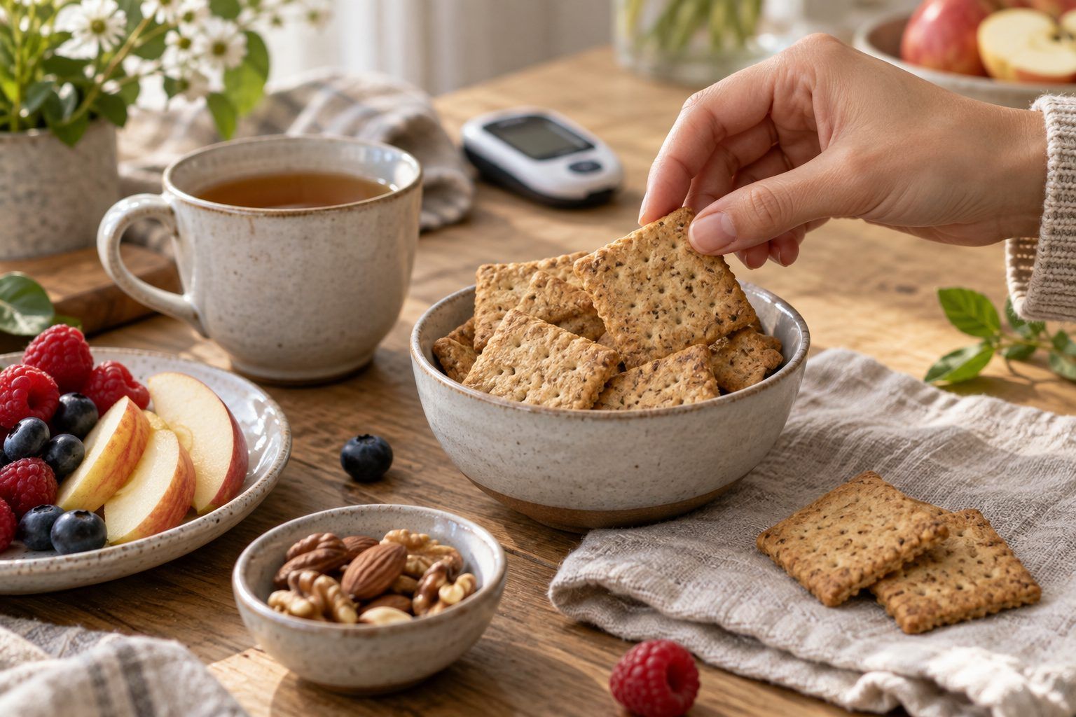 Diabète, régime, goûter : quel biscuit pour quel profil