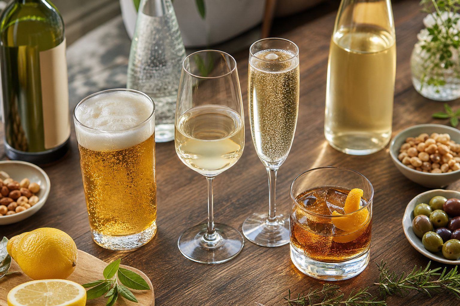 Comment choisir entre bière, vin, pétillant et spiritueux sans alcool ?