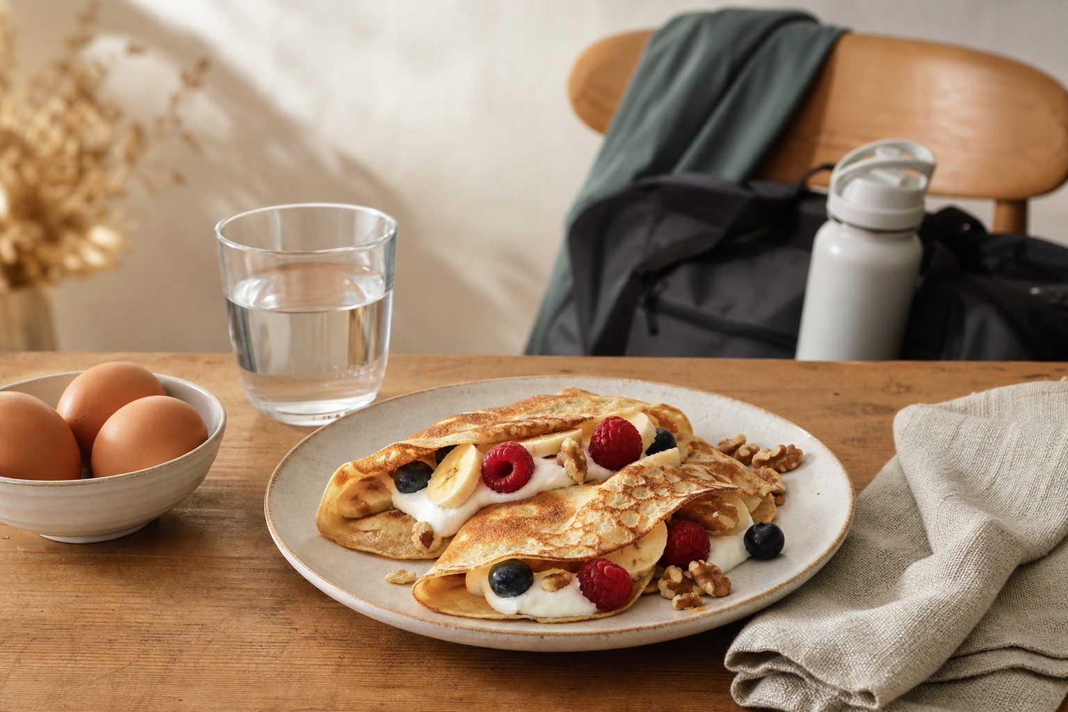 Comment intégrer les crêpes à un repas équilibré à la Chandeleur ou après le sport ?