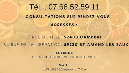 Julia SOLLAI - Diététicienne et Nutritionniste
