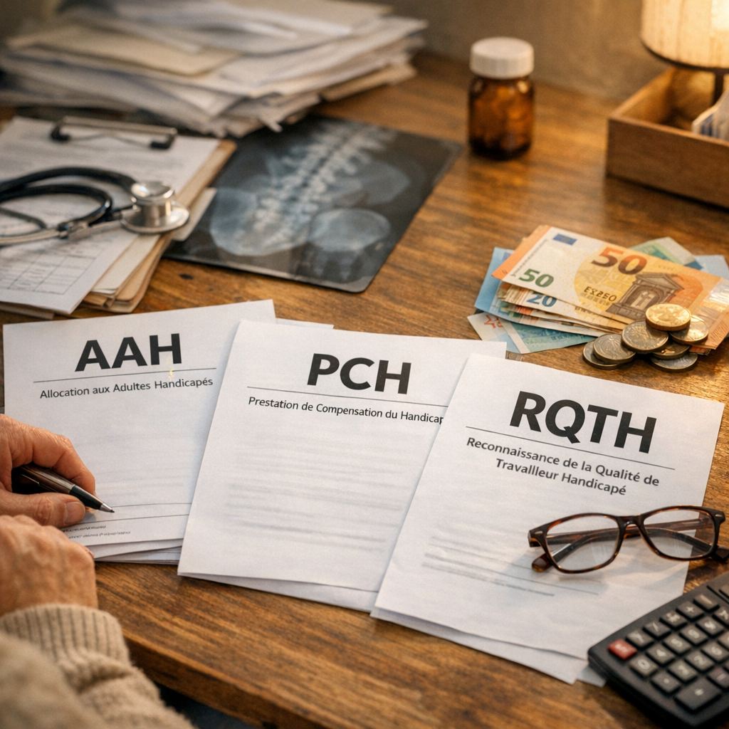 AAH, PCH, RQTH&nbsp;&nbsp;;&nbsp;: quels droits et quels montants en 2026&nbsp;&nbsp;;&nbsp;?