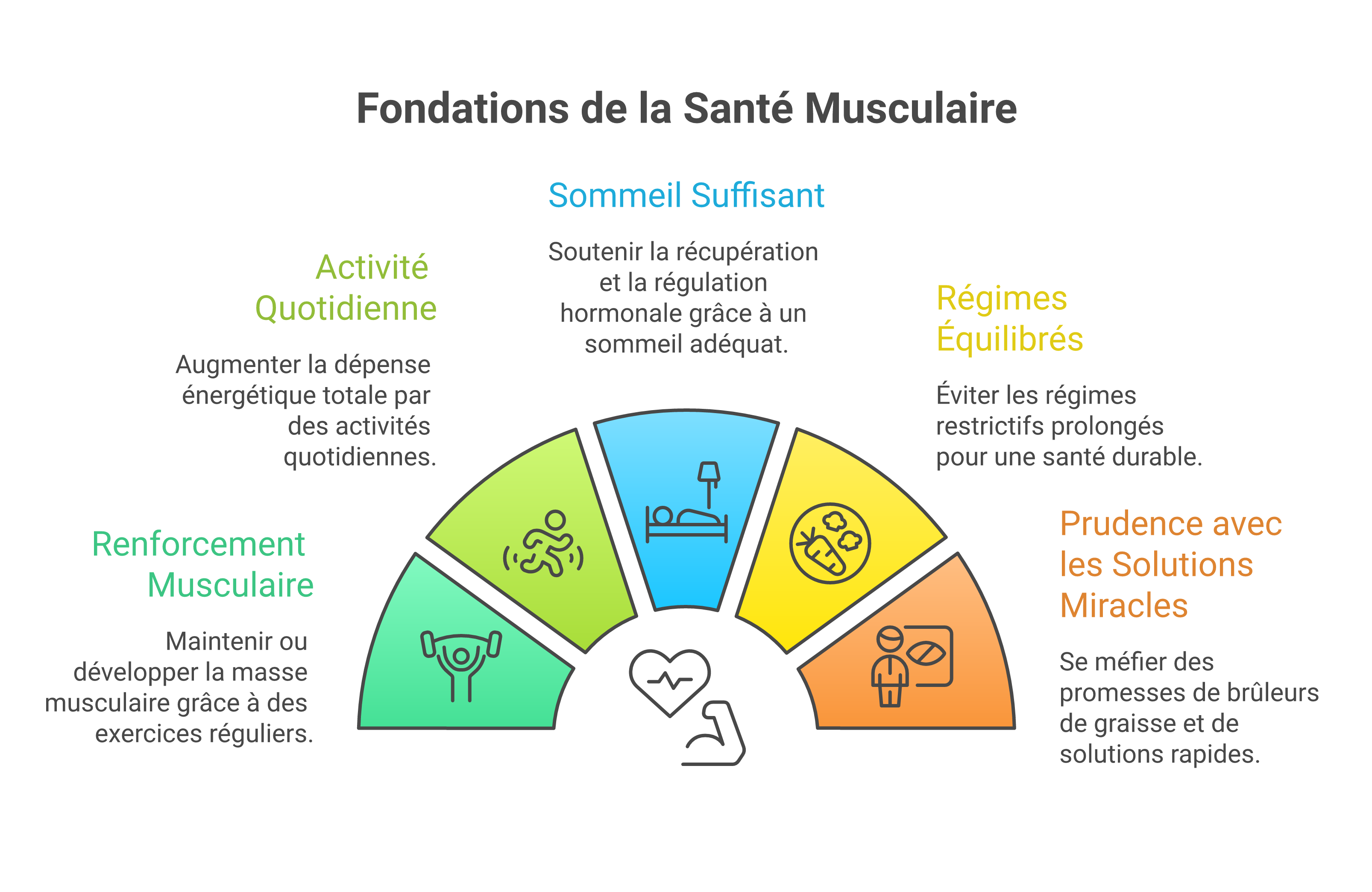 Étapes réalistes pour soutenir le métabolisme et la dépense énergétique